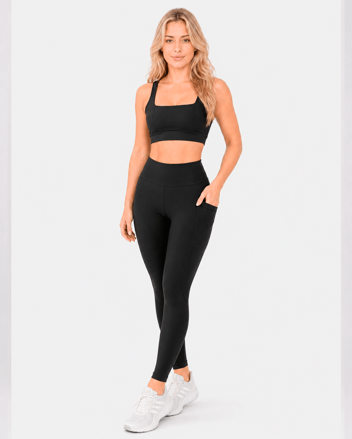 Conjunto Karla Com Calça Bolso Lateral Liso